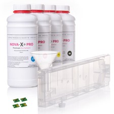 4c Starterset | ES3 | Mimaki® JV33|CJV30|JV5| NOVA-X® PRO | Permanent Chip