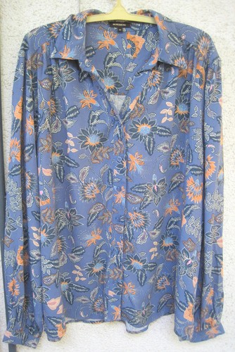 Damen bluse mit blumen muster - damen,