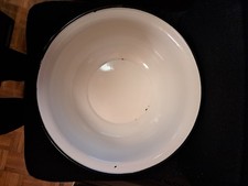 Alte Emaille Schüssel /Waschschüssel /unrestauriert/40cm 