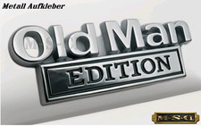 3D Old Man Edition Emblem