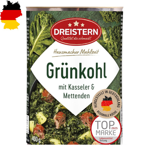 Dreistern grünkohl 400g mit - 400g,
