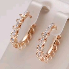 Luxus Ohrringe Creolen 585er