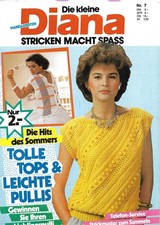 Strickheft Die kleine Diana 07/84