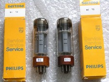 EL34 Philips DD-Getter xf4 pair