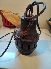 Antike  Wagenradnabe- Lampe