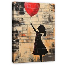 Leinwand bilder banksy - leinwand,