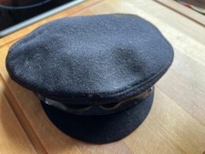 Original Carl Bollwitt, Elbsegler Mütze, Schwarz, Größe 52, gebraucht, 60 Jahre