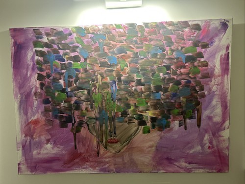 Abstrakte kunst auf leinwand - abstrakte,