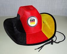 Bitburger -Cowboyhut -Fußball-Hut -Fan-Hut -Fanartikel -schwarz/rot/gold 