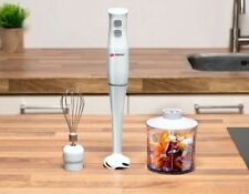Alpina Stabmixer Set Pürier Mixer Schnee Rühr Besen Zerkleinern 400W 0,5L Weiß