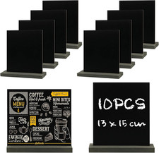 10 Stück Schiefertafel Zum