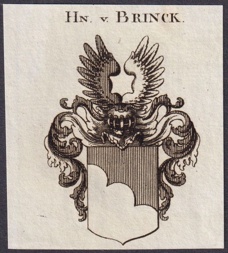 Brinck wappen coat - coat, of