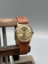 GLASHÜTTE KAL. 69.1 - HANDAUFZUG HERRENUHR 17 RUBIS, LEUCHTZEIGER & INDIZES F.5