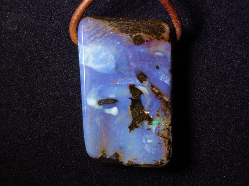 Boulder opal anhänger aus - opal,