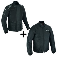 Motorradjacke mit Protektoren