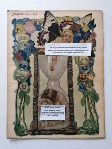 Original zeitschrift jugend - zeitschrift,