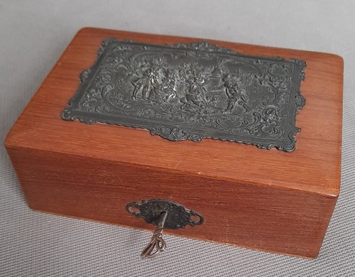 800er silber schmuckschatulle - 800er,