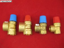 Sicherheitsventil Membran Heizung Trinkwasser 2,5 3 6 8 10 bar 1/2" 3/4 Speicher