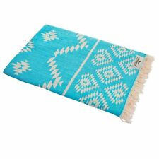 Hamamtuch Kelim Ethno türkis