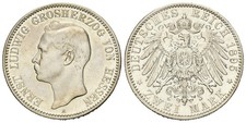 Hessen - Ernst Ludwig - 1892-1918 - 2 Mark 1895 - J.72