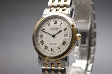 [Near MINT] Raymond Weil Toccata 5564 33mm Silver Dial Date Quartz Herrenuhr