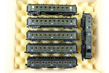 Minitrix 13184/5/6 6er Set Schnellzugwagen der K.Bay.Sts.B., EVP, (CK042)