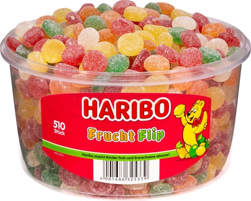 Haribo frucht flip - frucht, stück