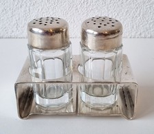 Nette alte versilberte Salz &