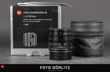 Leica M 50mm 2.0 Summicron 6bit 11826 vom 10.07.2018 FOTO-GÖRLITZ Verkauf