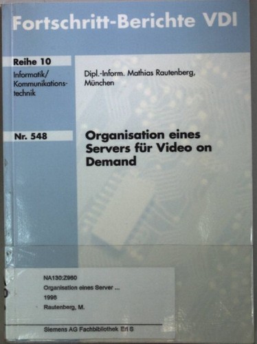 Organisation eines servers - organisation,