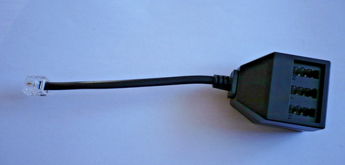 Telefon fax modular adapter - telefon,