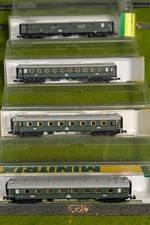 Minitrix schnellzugwagen set - minitrix, schnellzugwagen-set