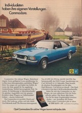 Opel Commodore B - Reklame