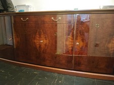 Anrichte,Antik möbel, massiv, Kirschbaum Poliert 