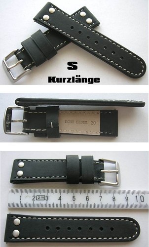Kurzlänge nietenuhrband - s,