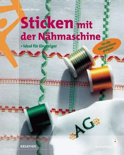 Sticken mit der nähmaschine - sticken,