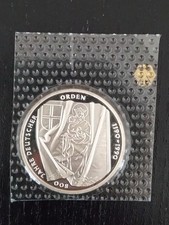 10 DM Gedenkmünze "800 Jahre Deutscher Orden", Silber, polierte Platte