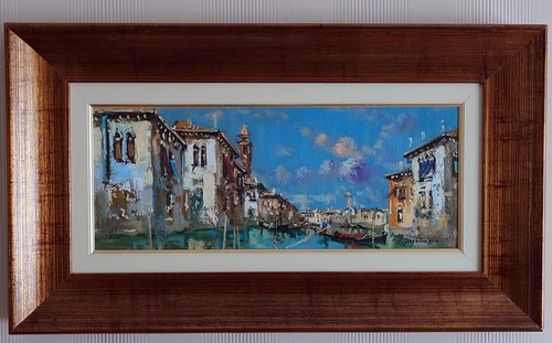 ölgemälde venedig von - Ölgemälde,