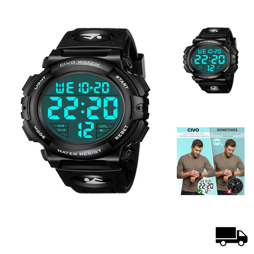 Civo herrenuhr digital - civo,