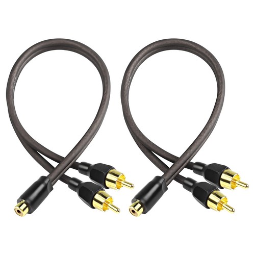 Cinch car audio splitter - car, y