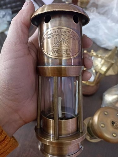 Antik finish lampe messing - antik,