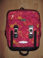 Ranzen Schulrucksack von 4you Schulranzen in rot mit Muster
