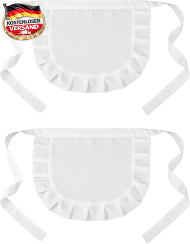 Damen taillenschürze rüschen - damen,