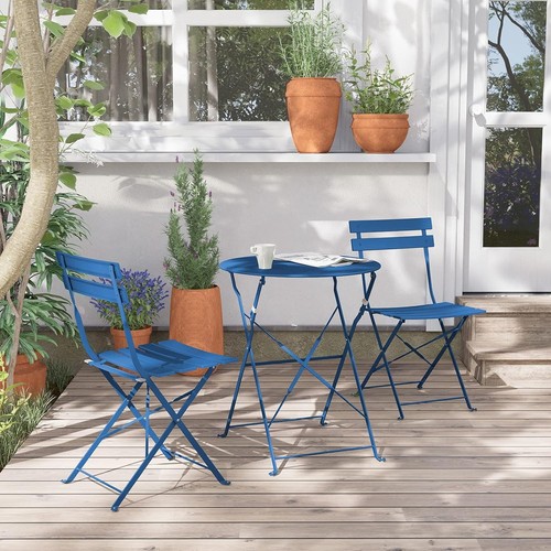 Klappbares bistro set - bistro-set,, stahl