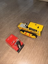 Blechspielzeug DDR Raupe Stapler 