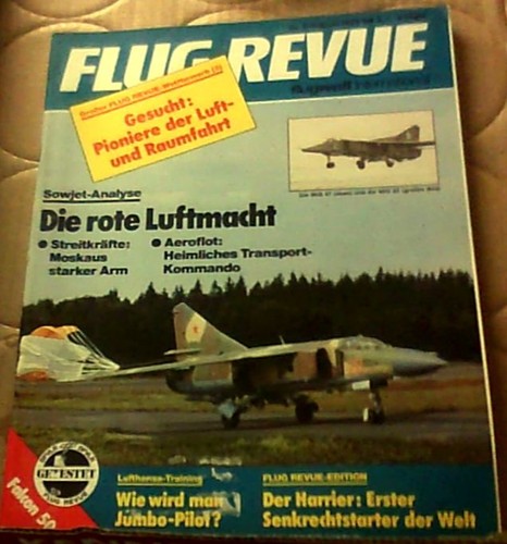 Flug revue magazin 1984 - revue,
