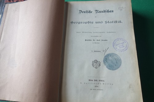 Deutsche rundschau geographie - deutsche,