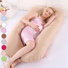 Ersatzbezug Stillkissenbezug Bezug für Stillkissen Kissen Umstandskissenbezug