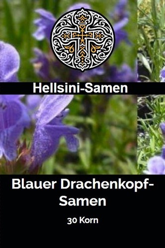 Blauer drachenkopf - blauer,