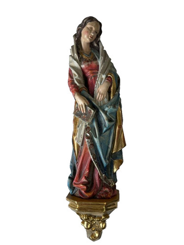 Antike heiligen figur astrid - antike,